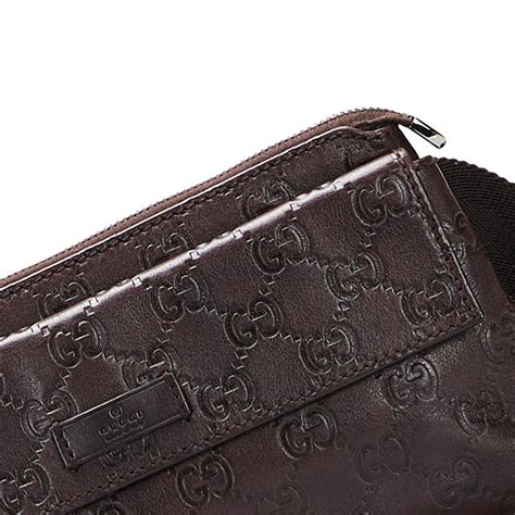 mens gucci monogram belt|gucci guccissima belt bag.